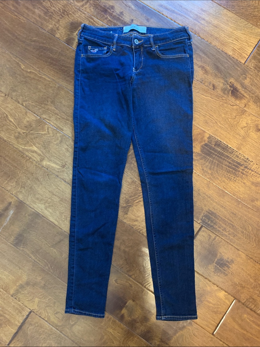 Hollister Deep Blue Skinny Jeans